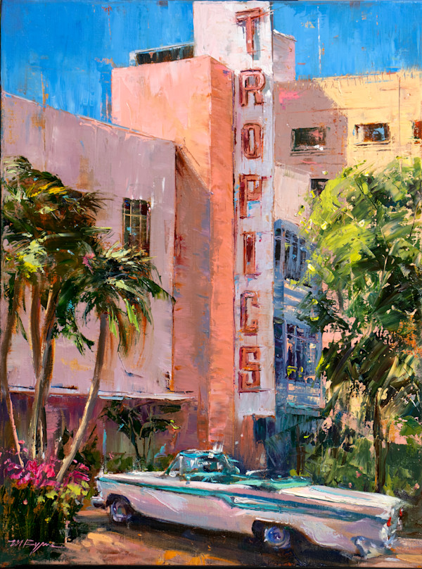 Parked in Paradise - Miami Vibes by MICHELE BYRNE