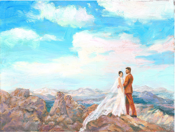 Colin & Becca on Overlook by MICHELE BYRNE