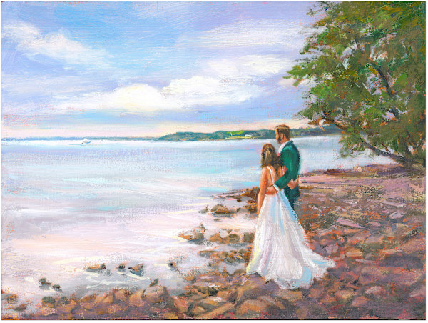 Seamus & Sally on Lake Champlaine by MICHELE BYRNE