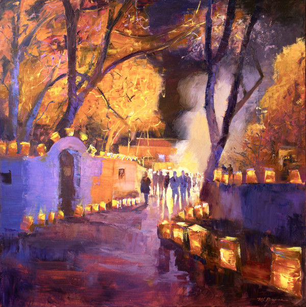 Luminaria Gathering by MICHELE BYRNE