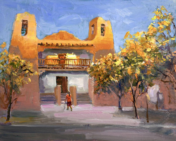 NM Museum Visitor by MICHELE BYRNE