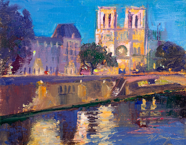 Notre-Dame Lights by MICHELE BYRNE, Image 1.