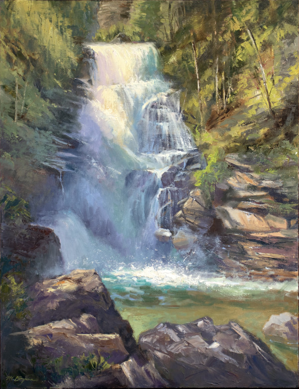 Bridal Veil Falls by MICHELE BYRNE