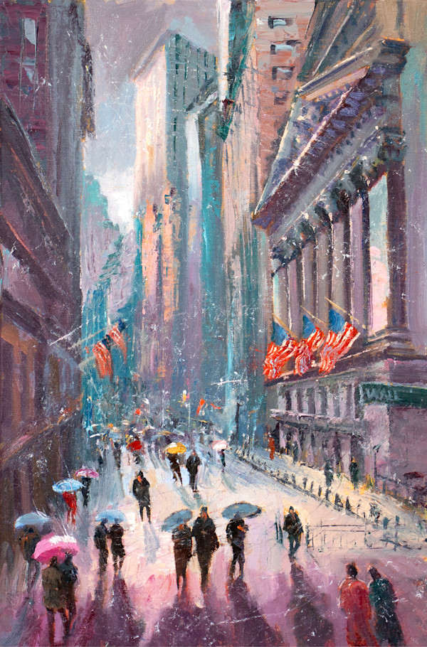 Broad Street Rain by MICHELE BYRNE