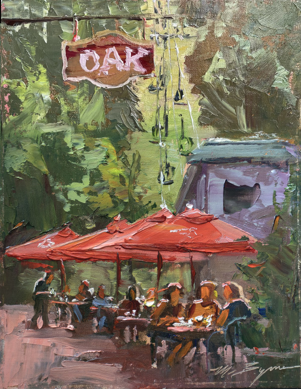 Gathering on Oak by MICHELE BYRNE