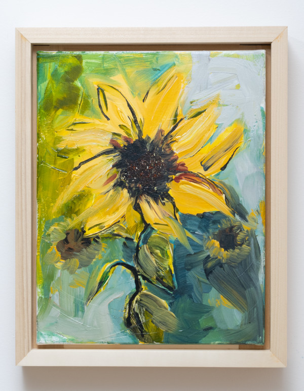 Twisted Sunflower by Carolyn Wonders