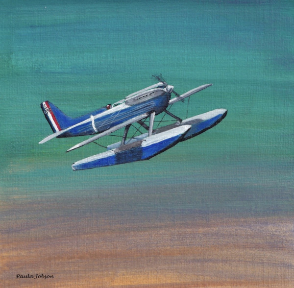 Supermarine S.6B - Racing Sea Plane by Paula Jobson
