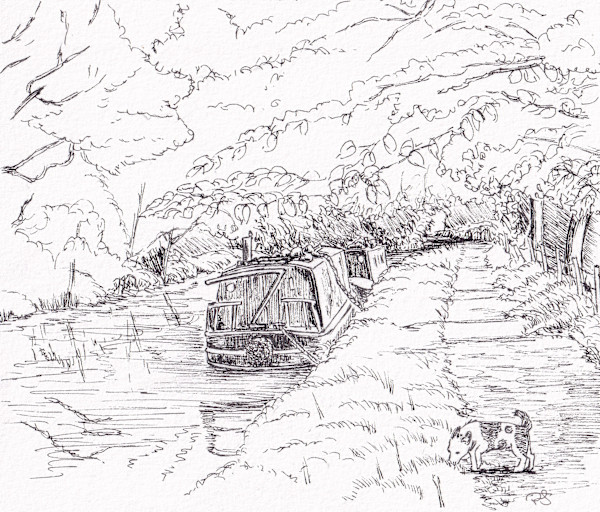 Tow Path Walks by Paula Jobson