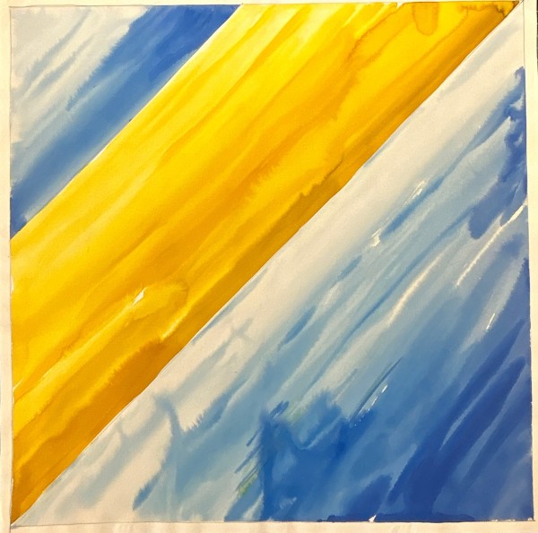 Golden Ray Divide by Vera Neumann