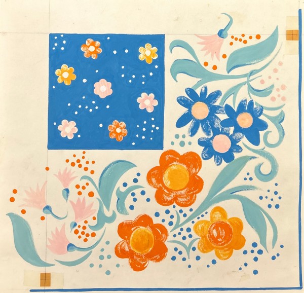 Blossom Quadrants by Vera Neumann