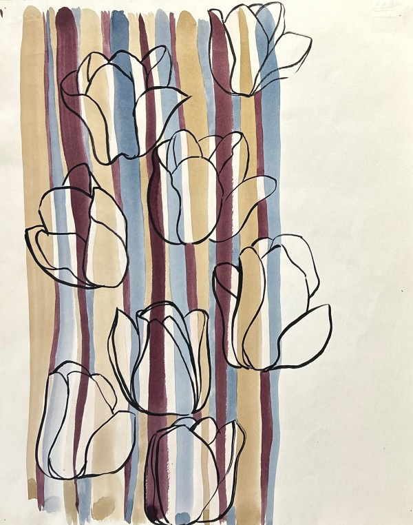 Tulip Stripes by Vera Neumann