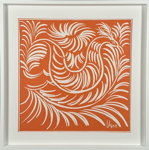 Rooster Roosting by Vera Neumann