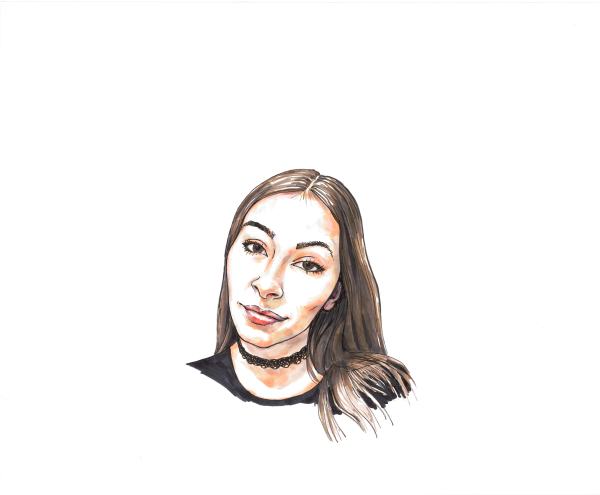 Portrait of Clara by curtis bay
