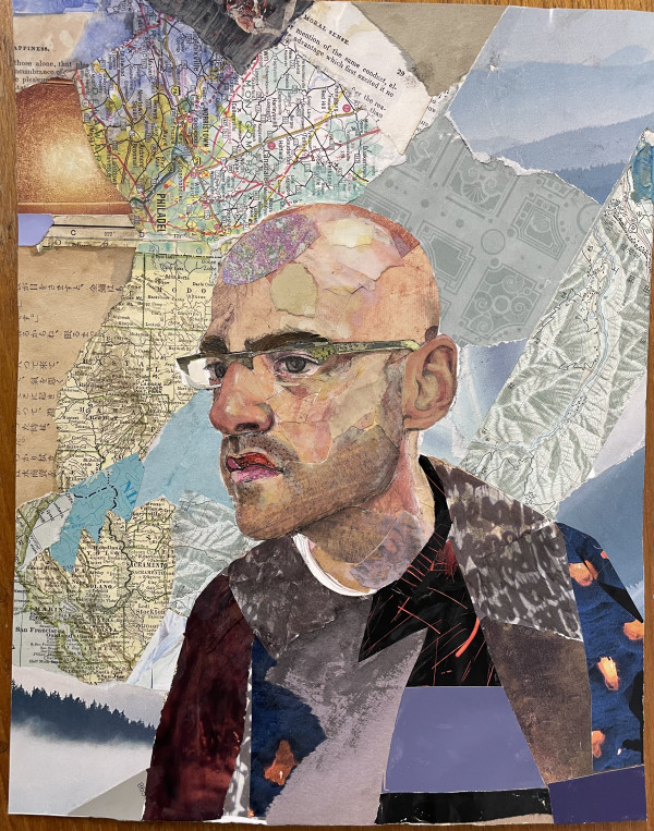 Curtis in collage by curtis bay