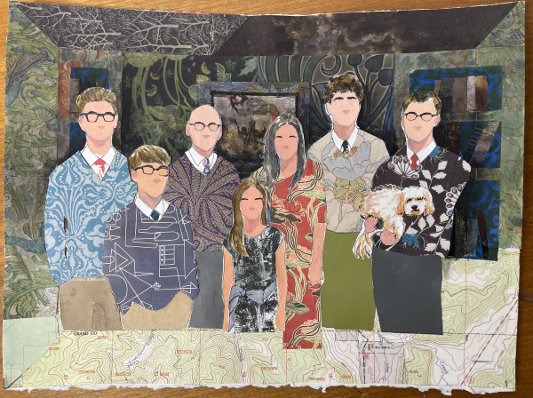 Faceless Family Portrait by curtis bay