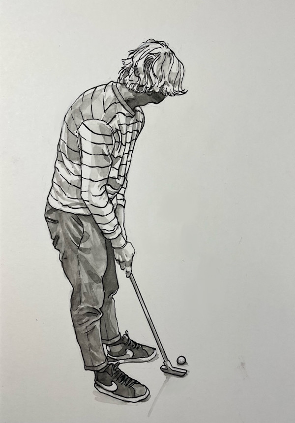 Putting by curtis bay