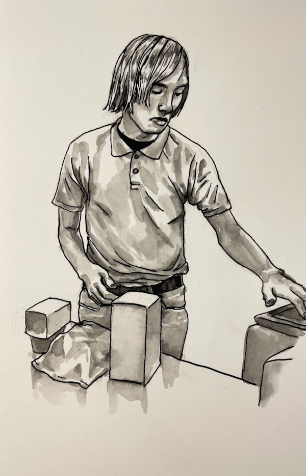 Cashiering by curtis bay