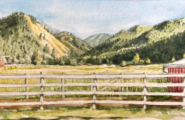 View from the Dell by curtis bay