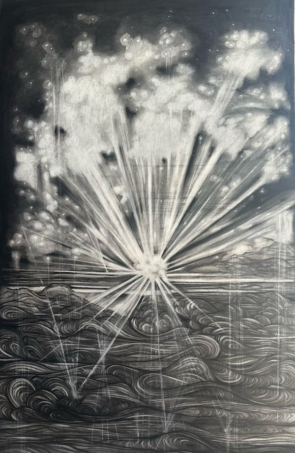 Cosmic sunrise by TEA GZIRISHVILI