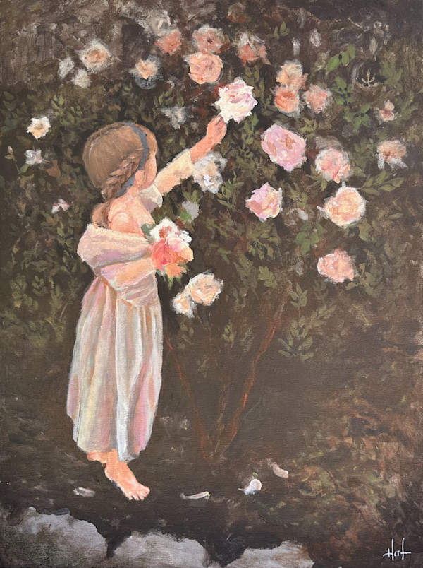 The Rose Garden by Lorna Herf