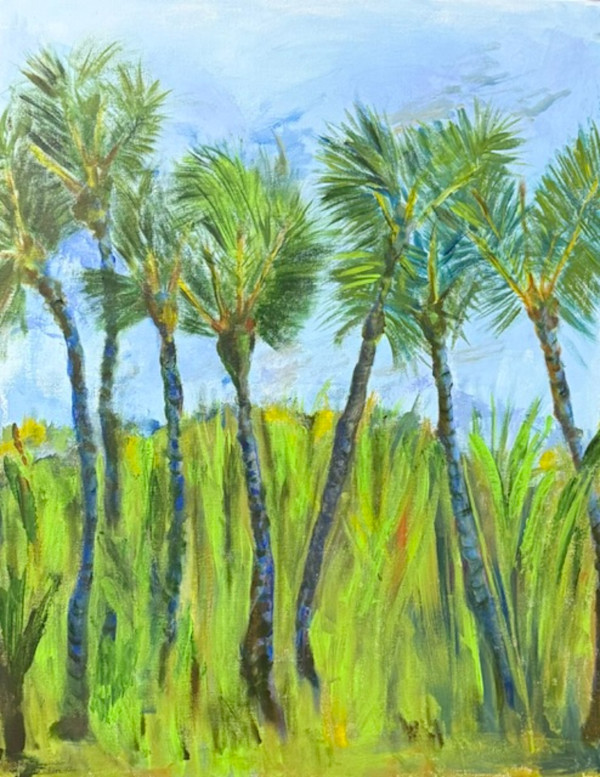 Dueling Fronds by Catherine Carroll Kolecki, Image 1.