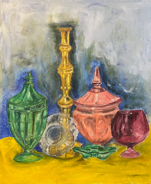 Elly's Glassware by Catherine Carroll Kolecki