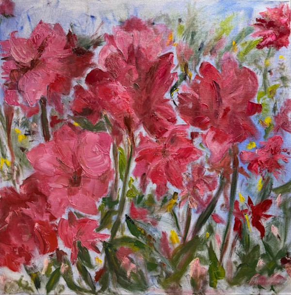 Field of Pinks PRINT by Catherine Carroll Kolecki, Image 1.