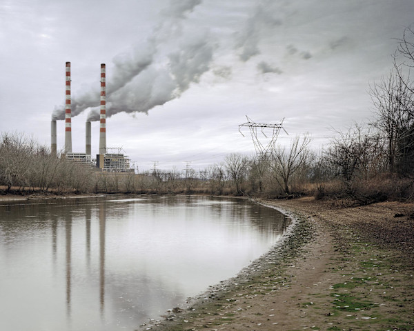 Cumberland Fossil Plant, Cumberland River, Cumberland City, Tennessee by Jeff Rich, Image 1.