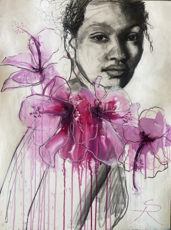 Hibiscus Wahine by Sabine Ronge