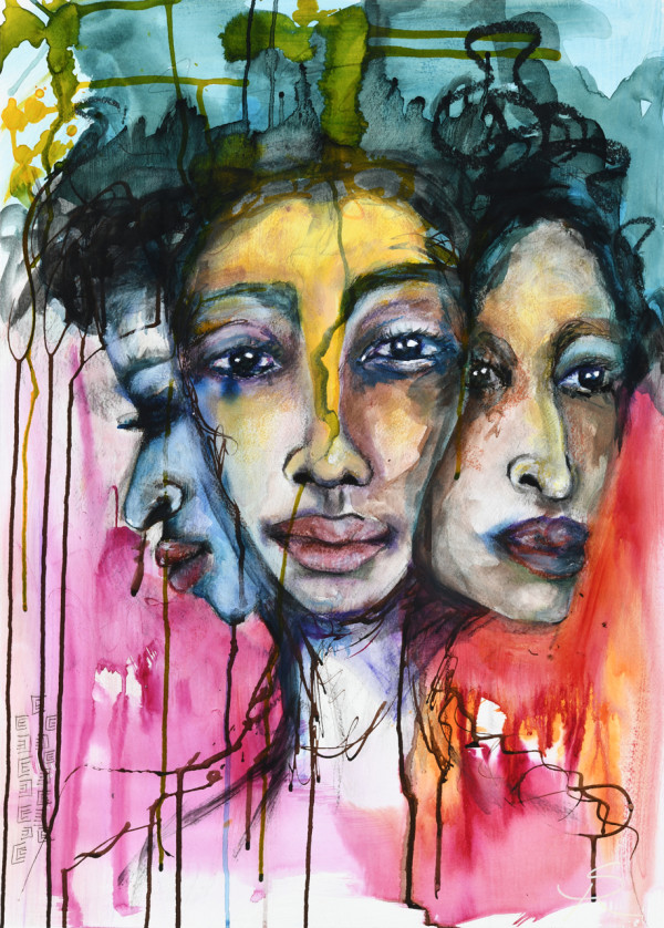 Three Faces by Sabine Ronge