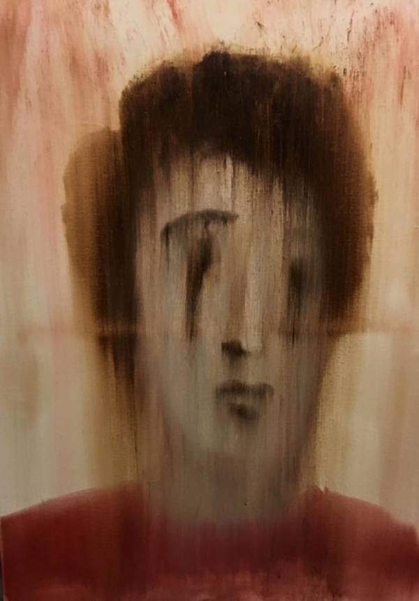 Self Portrait, Melting by Brian Huntress