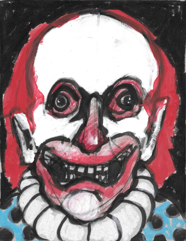 Smiling Clown by Brian Huntress