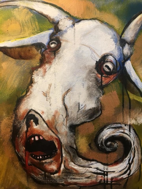 Beheaded Goat by Brian Huntress