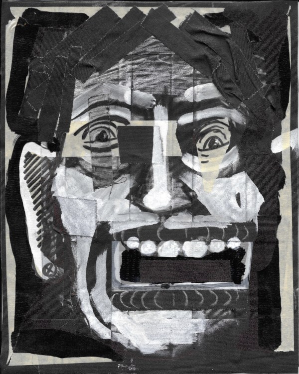 Man Screaming, Teeth Bared by Brian Huntress