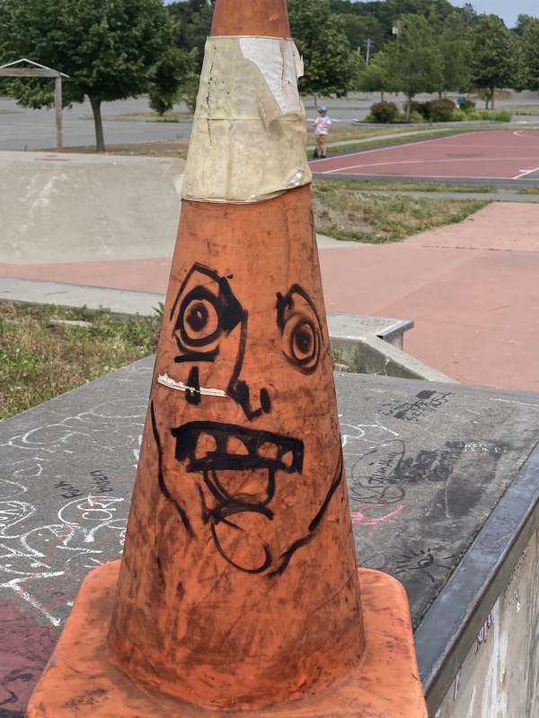 Face on Cone by Brian Huntress