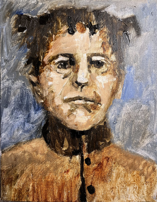 Portrait of Homeless Boy by Brian Huntress
