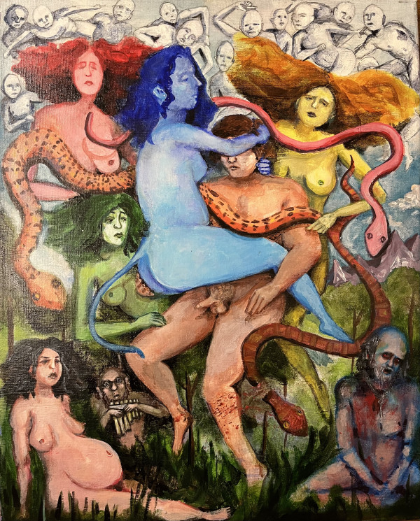 Man Impregnating the Spirit of the Earth by Brian Huntress