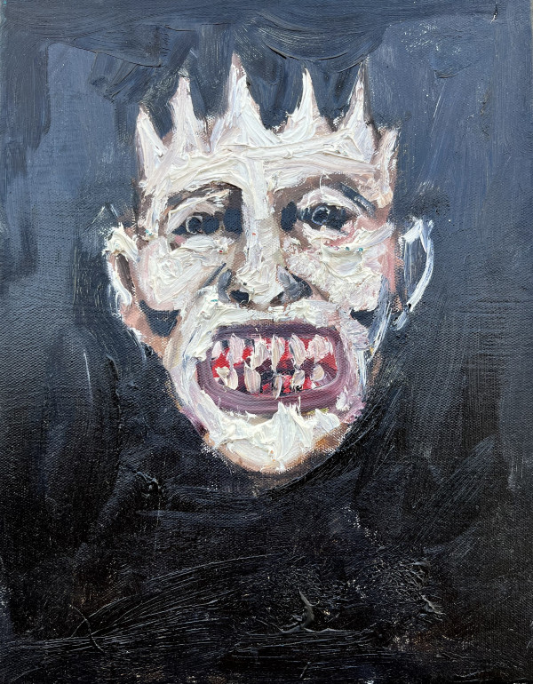 Demon Baring Teeth by Brian Huntress