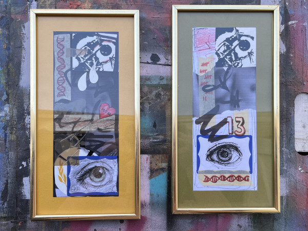 Death of Intimacy (Diptych) by Brian Huntress