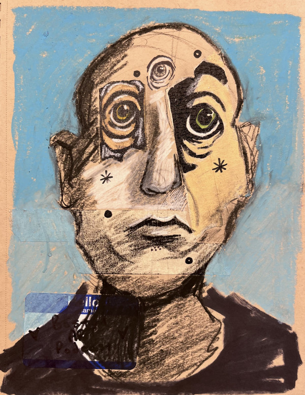 Man with Third Eye by Brian Huntress