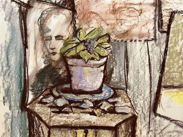 Plant in the Hallway by Brian Huntress