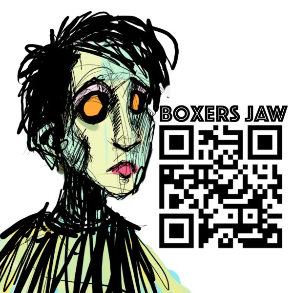 Boxers Jaw QR Code by Brian Huntress