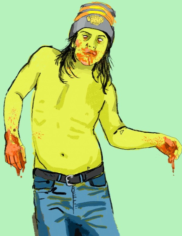 Self Portrait as a Zombie by Brian Huntress