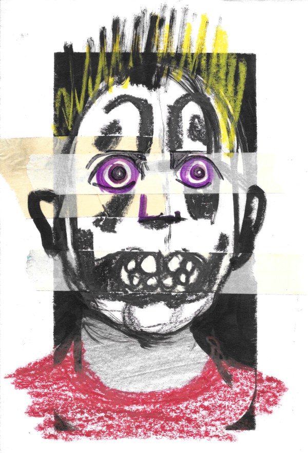 Disturbed Clown by Brian Huntress