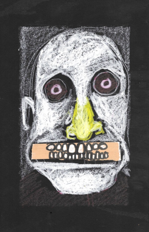 Disturbed Man, Screaming by Brian Huntress