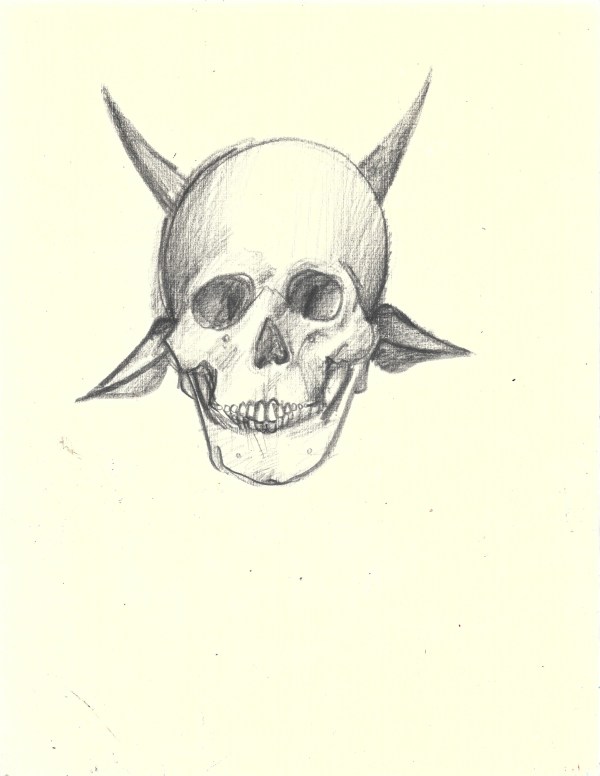 Faun Skull by Brian Huntress