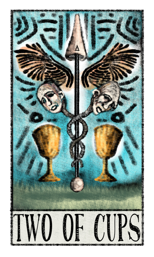 Two of Cups by Brian Huntress