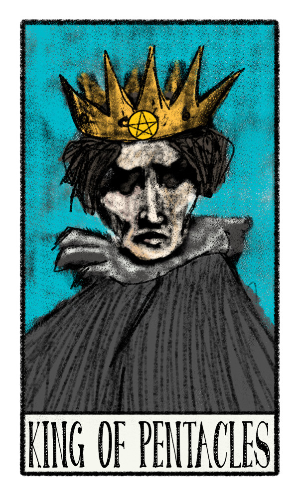 King of Pentacles by Brian Huntress