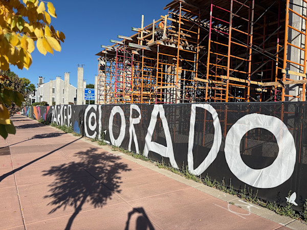 East Mainstreet Construction Fencing