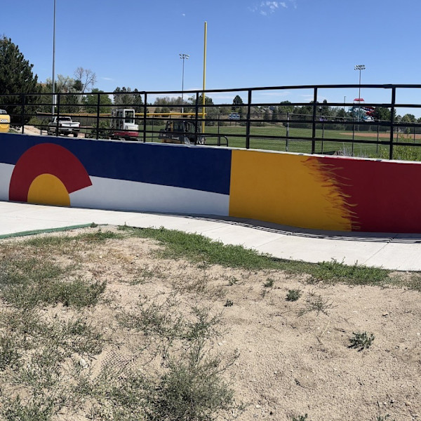 Colorado Mural (Paint Parker Mural) by Parker Parks and Open Space